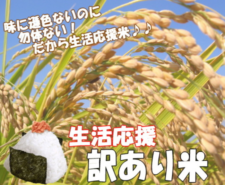 生活応援★訳あり米